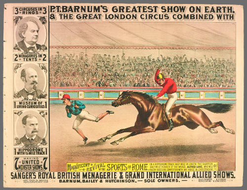 P.T. Barnum's Greatest Show on Earth & The Great London Circus: Magnificent Revival of the Sports of Rome