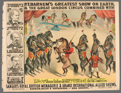 P.T. Barnum's Greatest Show on Earth & The Great London Circus: The Only Educated Stud of Ukraine Stallions