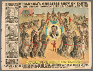 P.T. Barnum's Greatest Show on Earth & The Great London Circus: Only Trakene & Russian War Stallions