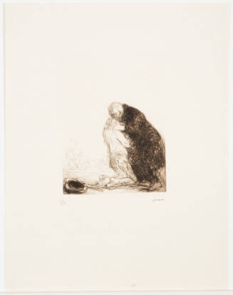 Return of the Prodigal Son (Le retour de l'Enfant prodigue) (third plate)