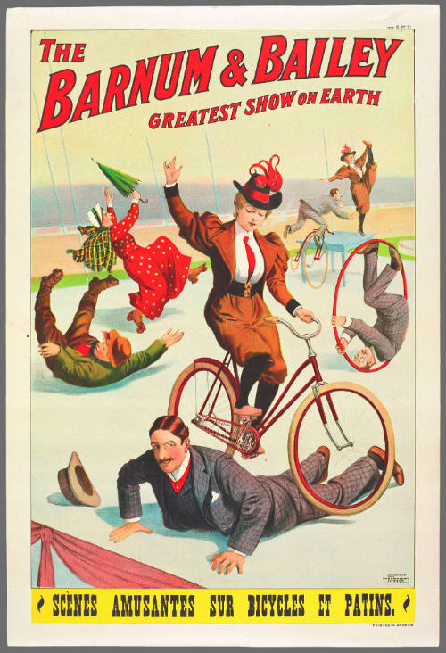 The Barnum & Bailey Greatest Show on Earth: Scènes Amusantes Sur Bicycles Et Patins