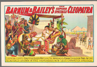 Barnum & Bailey's: New Superb Spectacle Cleopatra