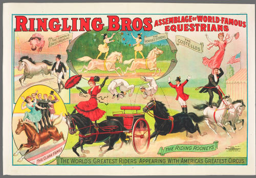 Ringling Bros: Assembledge of World-Famous Equestrians