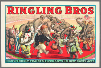 Ringling Bros: Marvelously Trained Elephants in New Novel Acts
