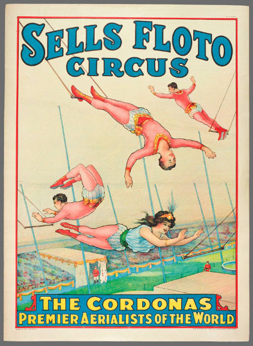Sells Floto Circus: The Cordonas / Premier Aerialists of the World
