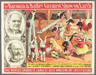 The Barnum & Bailey Greatest Show on Earth: The American Mechanical Clown, Donkey, Pig, Cat, Rooster & Other Ingenious Manakins