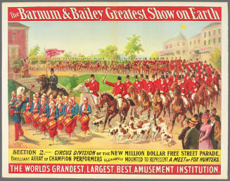 The Barnum & Bailey Greatest Show on Earth: Section 2 - Circus Division of the New Million Dollar Free Street Parade.