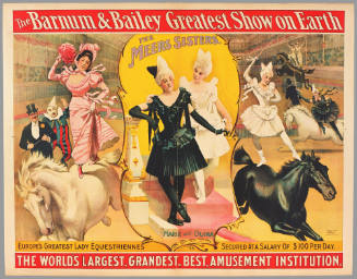 The Barnum & Bailey Greatest Show on Earth:  The Meers Sisters. Europe's Greatest Lady Equestriennes