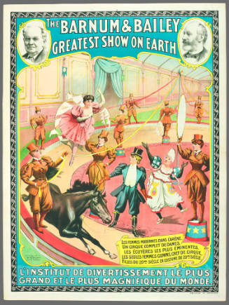 The Barnum & Bailey Greatest Show on Earth: Les Femmes Movernes Dans Arène