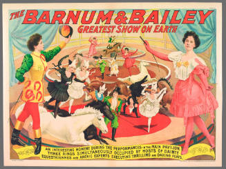 The Barnum & Bailey Greatest Show on Earth: An Interesting Moment During the Performances in the Main Pavilion.