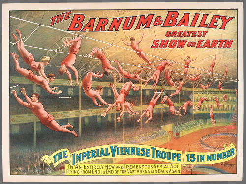 The Barnum & Bailey Greatest Show on Earth: The Imperial Viennese Troupe 15 in Number