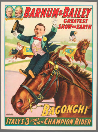 Barnum & Bailey Greatest Show on Earth: Bagonghi / Italy's 3 Foot High Champion Rider