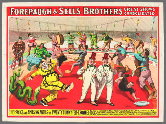 Forepaugh & Sells Brothers Great Shows Consolidated: The Frolics and Amusing Antics of Twenty Funny Felt-Crowned Fools