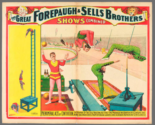 The Great Forepaugh & Sells Brothers Shows Combined: Phenomenal Acts of Contortion
