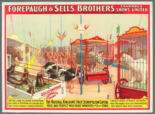 Forepaugh & Sells Brothers Enormous Shows United: The Natural Kingdom's Only Cosmopolitan Capital