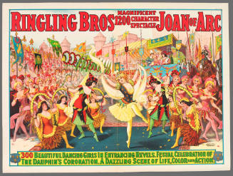 Ringling Bros Joan of Arc: 300 Beautiful Dancing Girls in Entrancing Revels