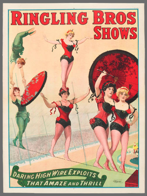 Ringling Bros: Daring High Wire Exploits That Amaze and Thrill