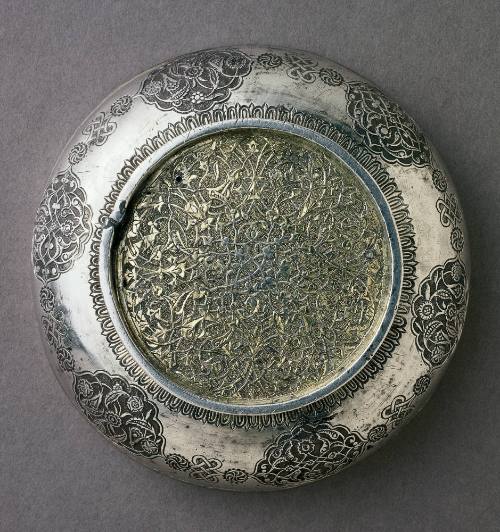 Bowl with Ornate Filigree Design
