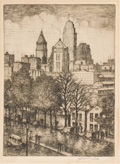 City Towers, Down Gilbert Avenue