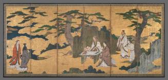 Scholars in a Garden