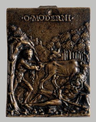 Cacus Stealing Cattle from Hercules