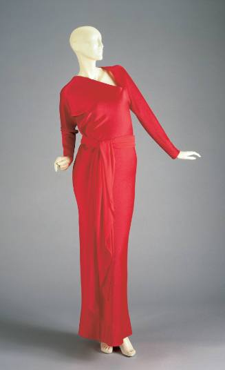 Evening Dress and Sash