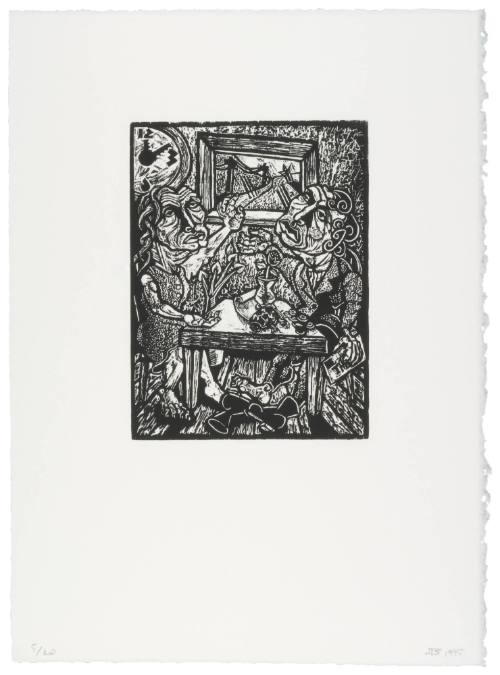 Plate 11 from Limbus - The Source of a Mechanical Opera