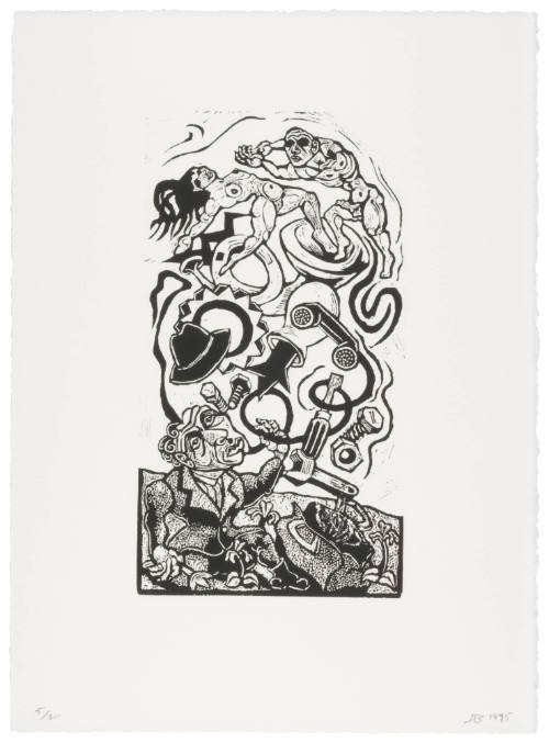 Plate 30 from Limbus - The Source of a Mechanical Opera