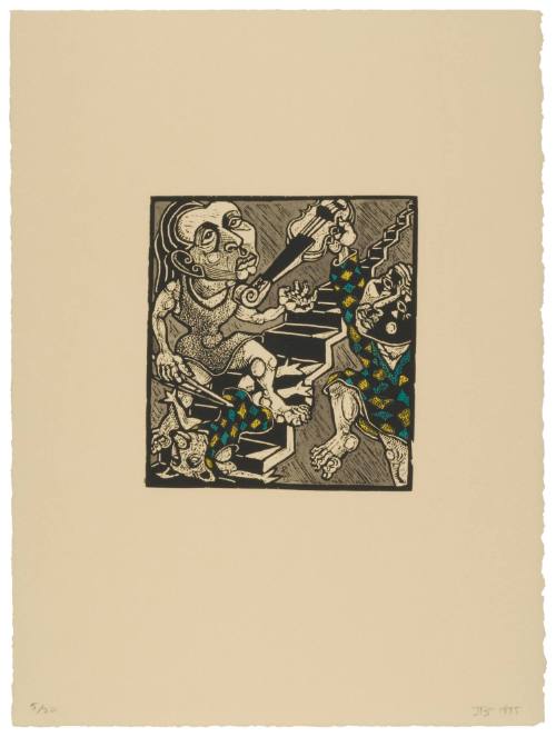 Plate 51 from Limbus - The Source of a Mechanical Opera