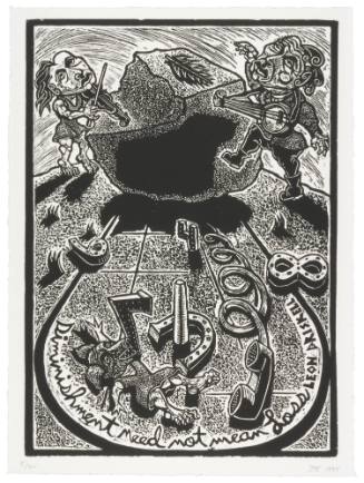 Plate 52 from Limbus - The Source of a Mechanical Opera