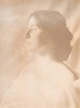 Portrait of Woman Facing Left