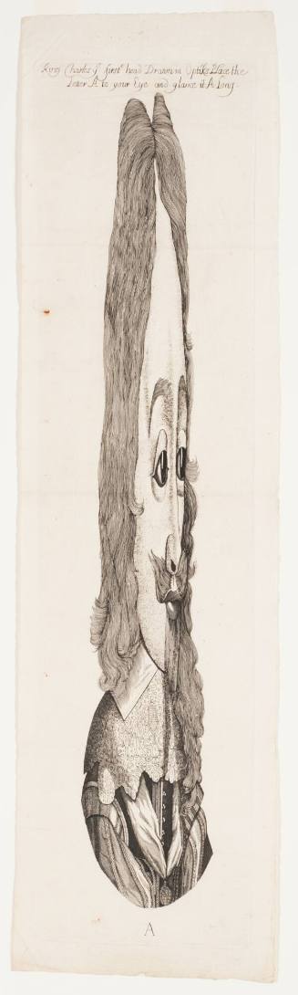 King Charles Ye Firste Head Drawn in Opticks