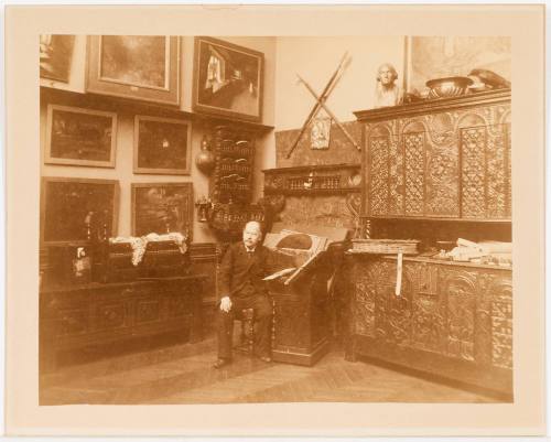 Henry Mosler in His Studio