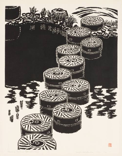 Stepping Stones in the Afternoon, Nara