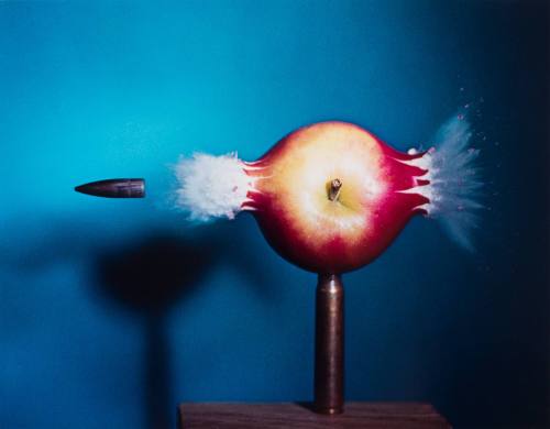 .30 Bullet Piercing an Apple