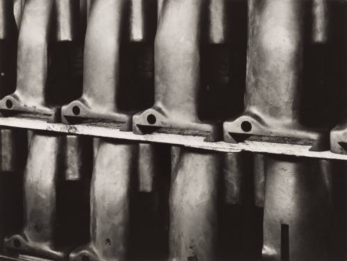 Untitled (Rows of Iron Castings)