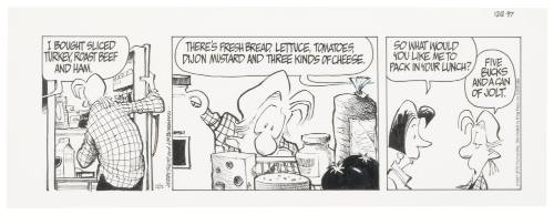 Zits: I Bought Sliced Turkey, Roast Beef and Ham