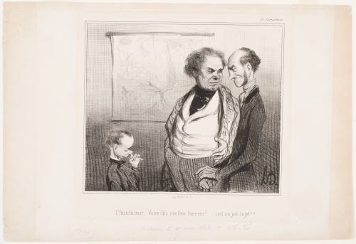 L'Instituteur: Votre Fils Me Sere Honneur!...