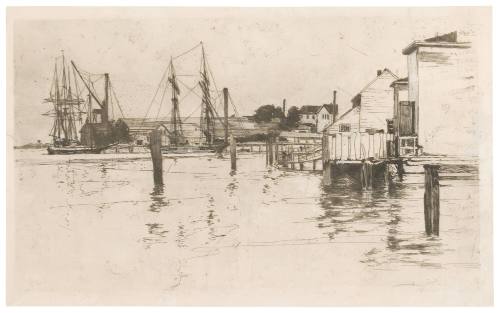 Inner Harbor, Bridgeport (Large Plate)