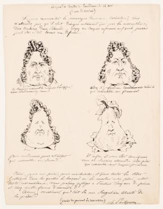 Croquades Faites à L'audience dur 14 Nov. (Cour D' Assises)