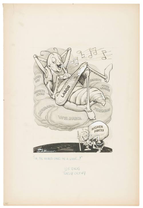 "Oh the World Owes Me a Livin'_ _ _ _!"