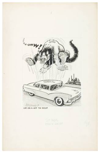 Cat on a Hot Tin Roof