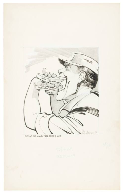 Biting the Hand That Feeds Him