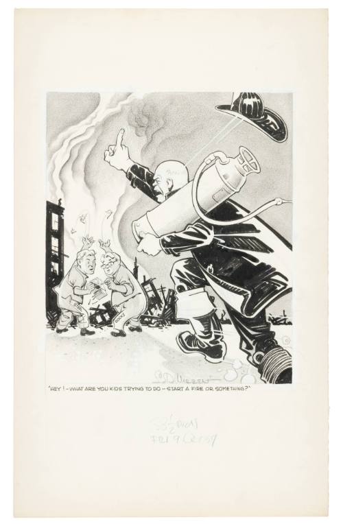 'Hey! What Are You Kids Trying to Do - Start a Fire or Something?'