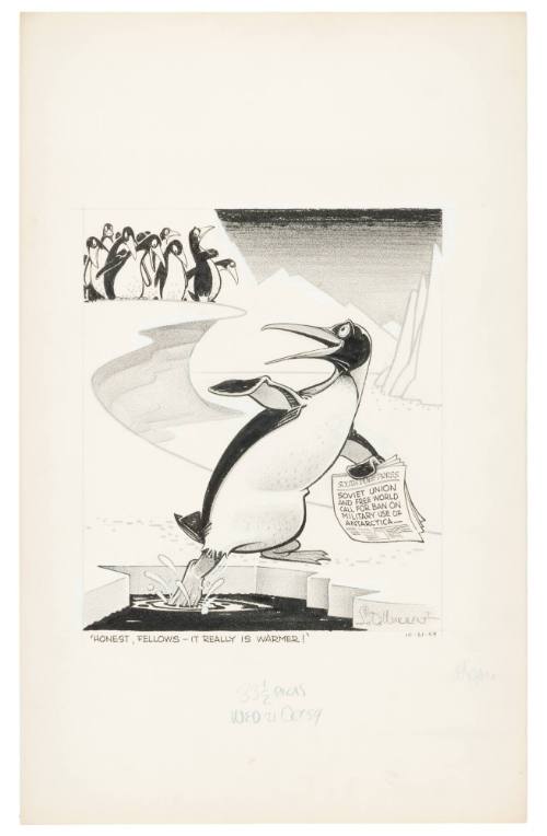 'Honest, Fellows - It Really is Warmer!'