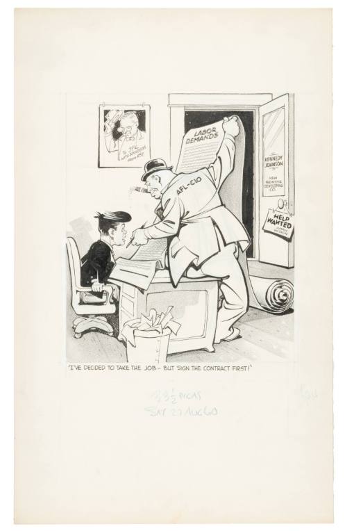 'I've Decided to Take the Job - But Sign the Contract First'