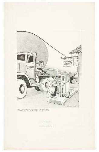 'Fill It Up! Peacefully of Course!'