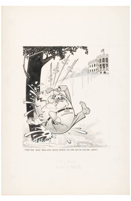 They're Now Rolling Gold Ones on the White House Lawn