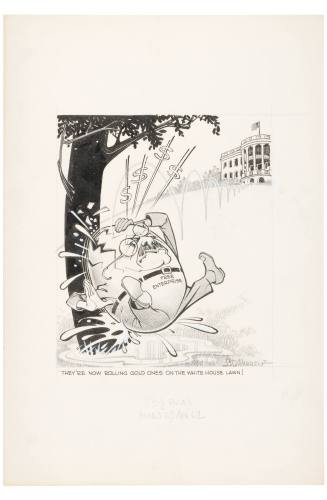 They're Now Rolling Gold Ones on the White House Lawn