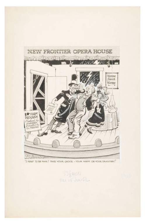 'I Want to be Fair! Take Your Choice- Your Farm or Your Daughter!'